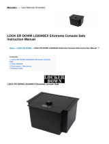 LOCK ER DOWNLD2040EX EXxtreme Console Safe