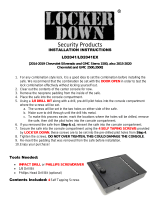 LOCKER DOWN LD2041/LD2041EX 2014-2019 Chevrolet Silverado and GMC Sierra 1500 User manual