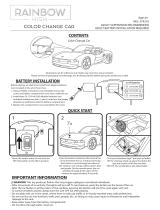 Rainbow High 574316 Color Change Car User manual