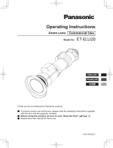 Panasonic ET-ELU20 User manual