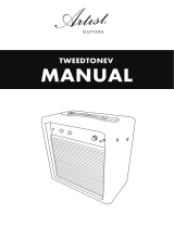 Artist Guitars TWEEDTONEV User manual