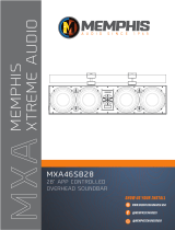 Memphis Audio MXA46SB28 User manual