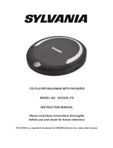 Sylvania SCD305 User manual
