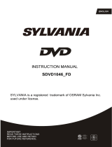 Sylvania SDVD1046 User manual