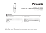 Panasonic ER-GB86 User manual