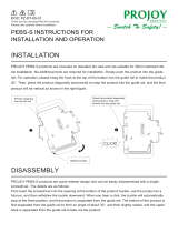 PROJOY electric PEBS-S User manual