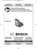 Bosch GLI18V-420 Lumen LED Rechargeable Flashlight in the Flashlights User manual