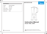 Midea MBL-35BK User manual