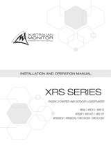 Amber XRS Series User manual