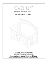 evolur AI – 88261-00 Cheyenne Crib User manual