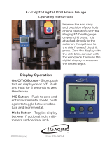 iGaging EZ-Depth Digital Drill Press Gauge User manual