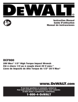 DeWalt DCF900 Owner's manual