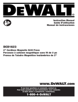 DeWalt DCD1623GX2 User manual