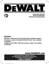 DeWalt DCD460 User manual