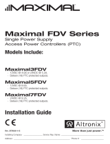 Altronix Maximal7FDV User manual