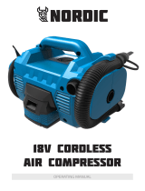 Nordic 18V Cordless Air Compressor User manual