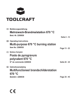 TOOLCRAFT 2290938 User manual