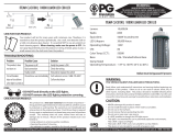 PG CL-CB100 User manual