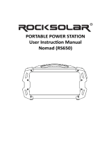 ROCKSOLAR RS650+RSSP100 User manual