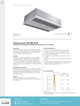 puraventThermozone AR 300 E/W Water Heat Air Curtain