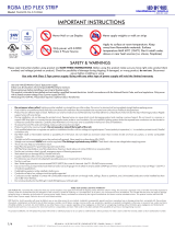 LED WORLD FA60M50-5M-24V-RGBA User manual