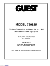 Guest 729825 User manual