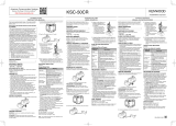 Kenwood KSC-50CR User manual