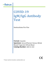 Artron COVID-19 IgM User manual