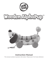 LeapFrog Wooden AlphaPup User manual