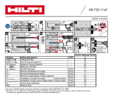 Hilti KB-TZ2 User manual