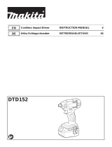 Makita DTD152 User manual