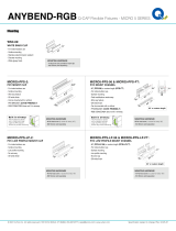 Q-tran ANYBEND-RGB Micro 5 Series Q CAP Flexible Fixtures User manual