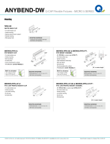 Q-tran ANYBEND-DWQ-CAP Micro 5 Series Flexible Fixtures User manual