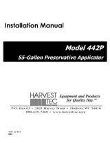 HARVEST TECHNOLOGY 442P User manual