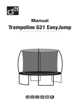 G21 6904266 Trampoline EasyJump User manual