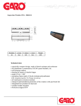 GARO -IP54-9006518-Inspection-Window-LOGO User manual