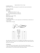 LEE DING LD-O01361 User manual