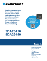 Blaupunkt 5DA26450 User manual