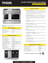 Thor Kitchen HRG4808U User manual