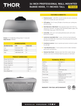 Thor Kitchen TRH3606 User manual