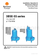 Barmesa Pumps 3BSE-SS Series User manual