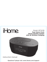 iHome iBTW38 User manual