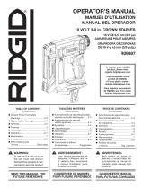 RIDGID R09897B User manual