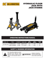 Braber Equipment 3 Ton Hydraulic Floor Jack User manual