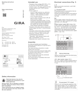 Gira 1288 Series User manual
