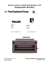 Vulcan 36RB-N 36″ Natural Gas Radiant Salamander Broiler User manual