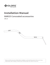 COLORS Linear Lighting NNR25 User manual