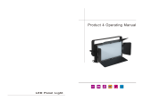 Showlight SL-480-WA User manual