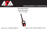 ADA INSTRUMENTS AeroPipe User manual