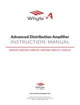 Whyte ADA102 User manual